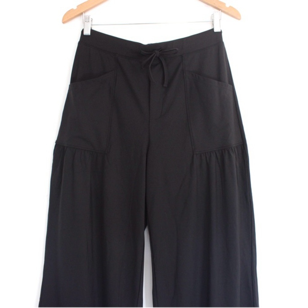 Halara High Waisted Drawstring Pockets Wide Leg Yoga Pants - Picture 3 of 9